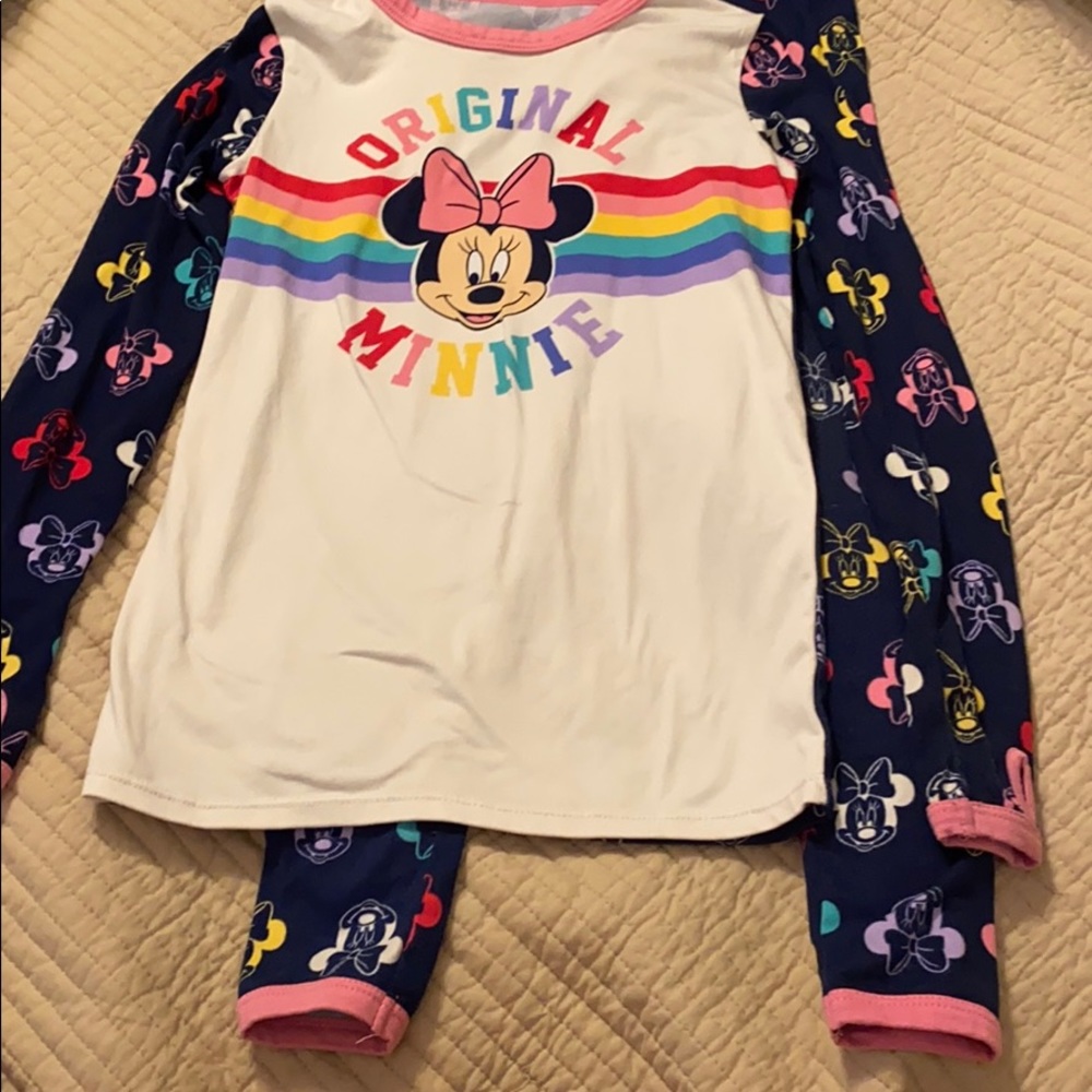 Disney Minnie Mouse pj set, girls small